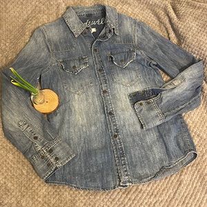 Madewell Jean shirt